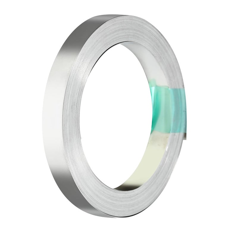 Solnique Nickel Strips for Battery Welding, 0.15mm Thickness, 7mm Width, 10m Roll - Durable Nickel Tape for Lithium Ion Battery Pack Assembly and Spot Welding - Image 1